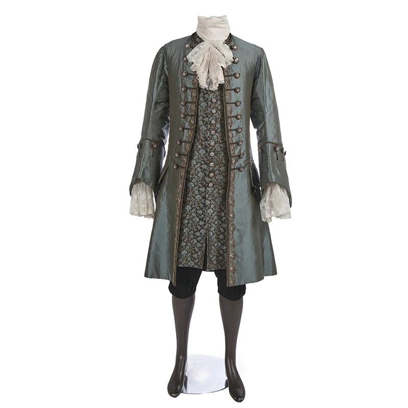 Disfraz de Cosplay de la película Casanova hecho a medida, traje de corte rococó del siglo XVIII, disfraz de príncipe vintage para hombre