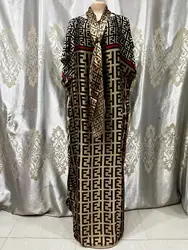 Kadınlar için afrika Maxi elbiseler uzun elbise 2024 yeni moda afrika elbise kadın müslüman moda Abaya Dres afrika giyim