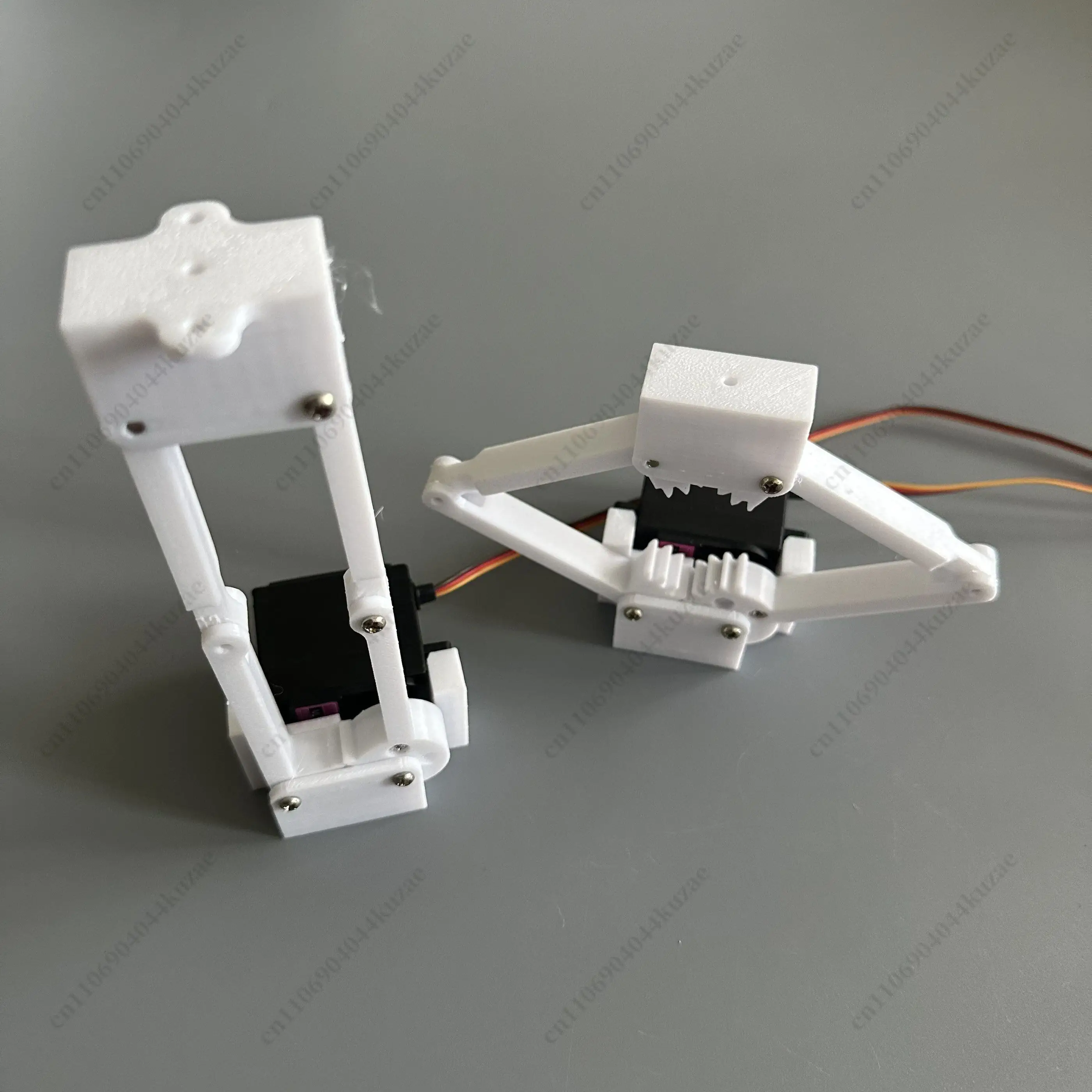 3D Printed Linear Actuator Lifter with MG996R Servo, 9cm Stroke Electric Linear Push Rod image 4