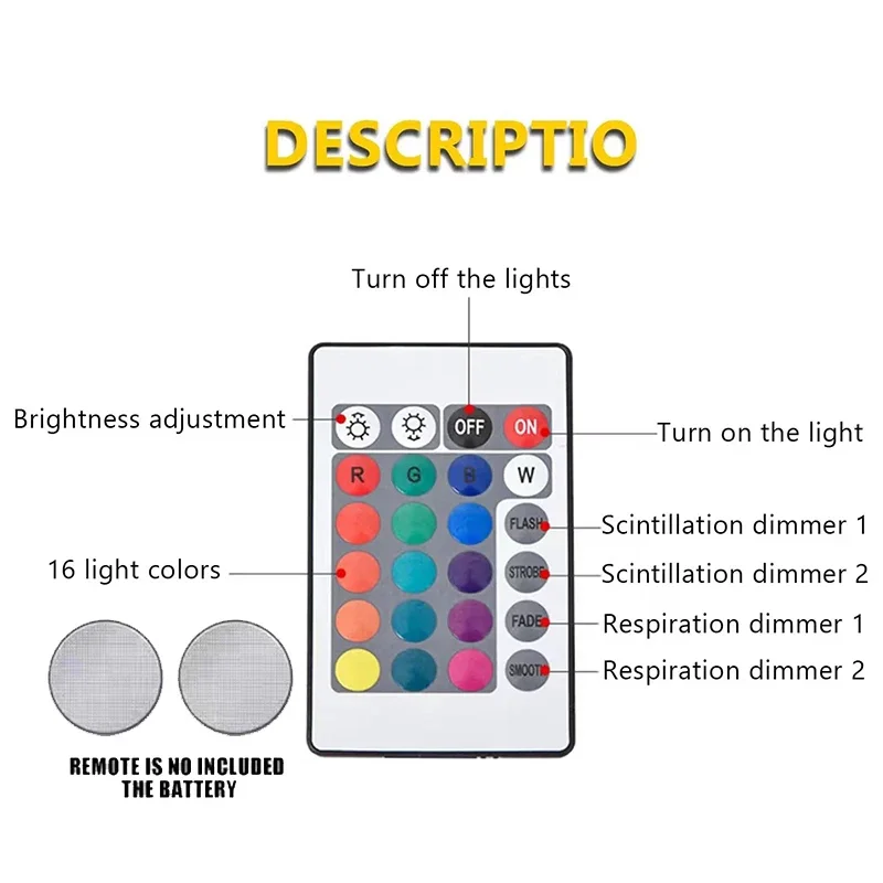 Onda do oceano projetor de luz 16 cores meia-noite aura aurora brilho lâmpada escritório em casa bar restaurante projetor subaquático luz da noite