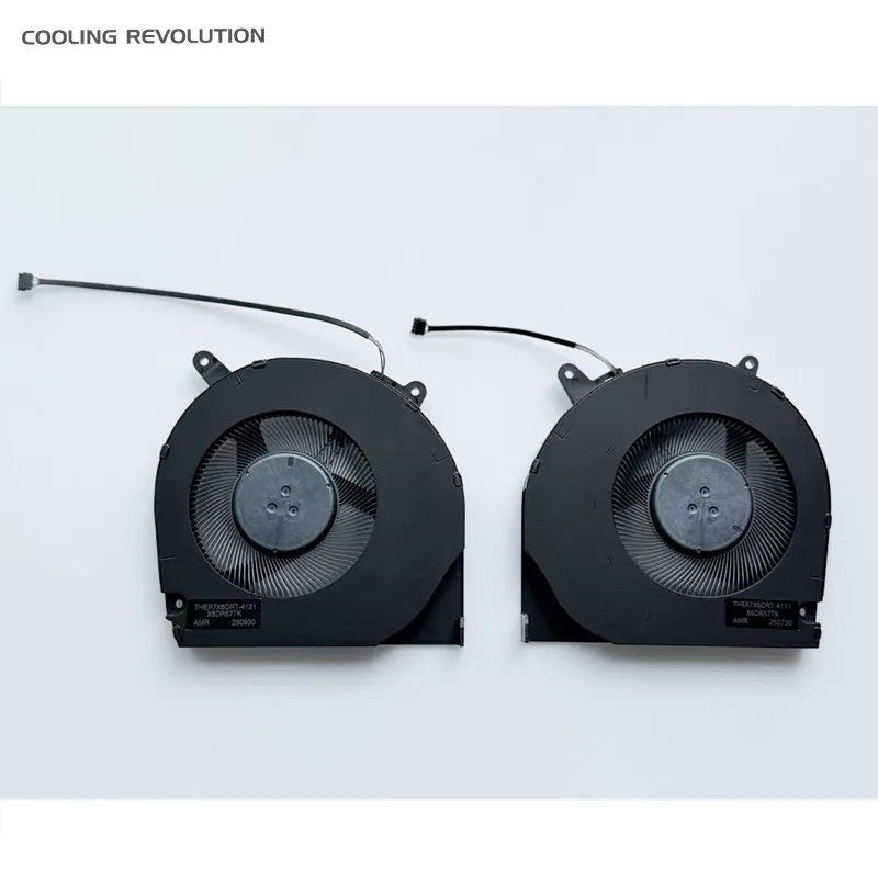 New Original Laptop CPU GPU Cooling Fan For AMR THER7X6DRT-4