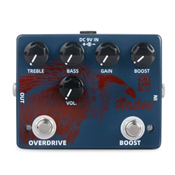 Caline DCP-11 Andes Boost Overdrive Effect Pedal Guitar Accessories Dual Guitar Pedal
