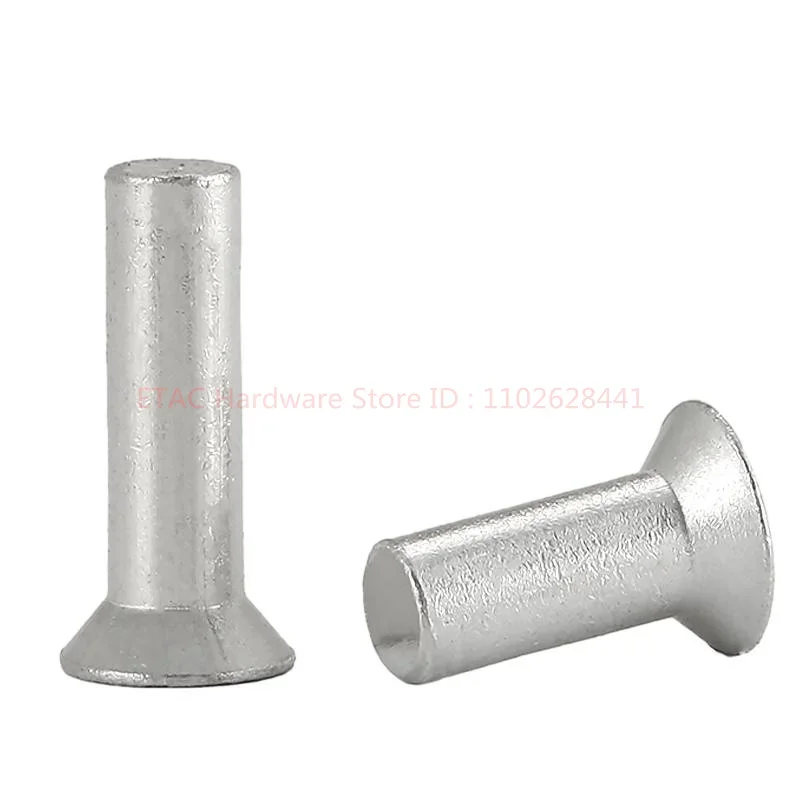 GB869 M2 M2.5 M3 M4 M5 M6 M8 Countersunk Head Rivets Aluminum Solid Rivet