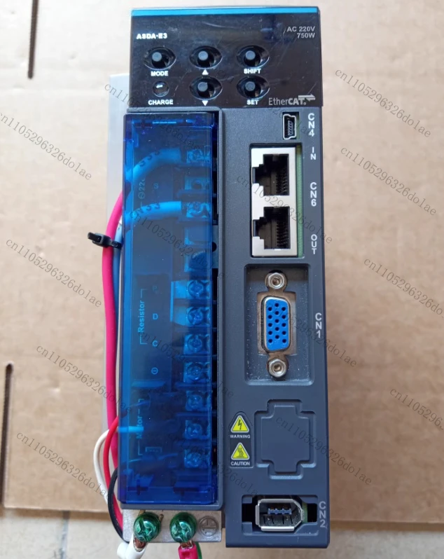 750W Power, Input Voltage 200-230V Servo Drive ASD-E3-0721-E, Test OK