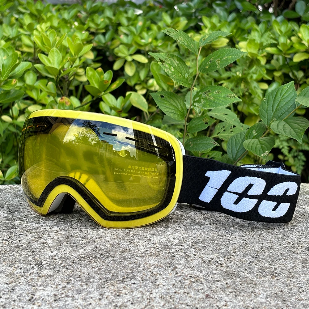 Gafas de esquí antivaho para deportes al aire libre, gafas de Snowboard para motocicleta, gafas a prueba de viento, Invierno