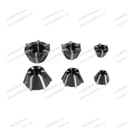 Rubber Flex Collets for Reversible Tapping Chuck J467J4612 J4620 Drilling Milling Machine Part
