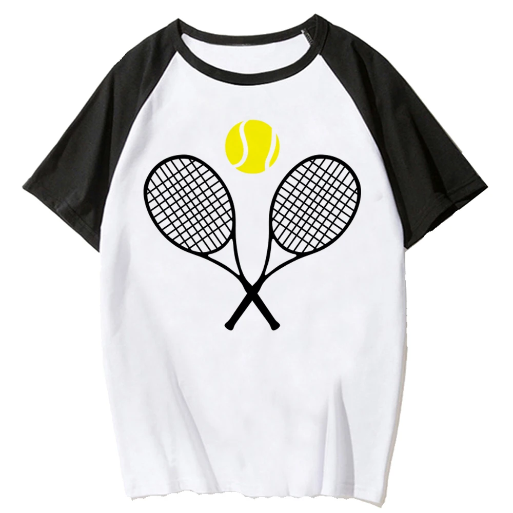 Tennis top women summer streetwear Japanese t-shirts girl funny designer manga clothing