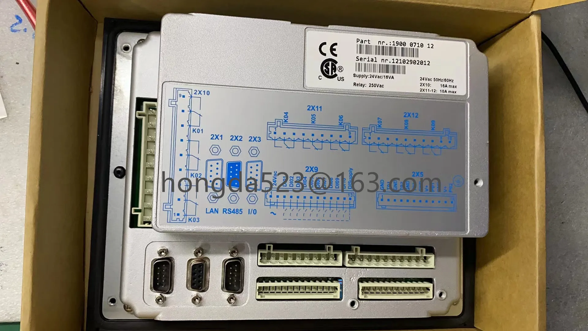 1900071392Atlas Copco Compressor Luchtcompressor Controller Computerbord Monitor Scherm