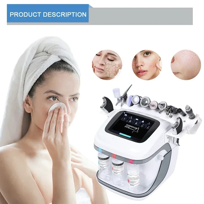 

2026 Beauty Care Vacuum Face Cleaner Blackhead Removal Micro Dermabrasion Machine with Strong Suction