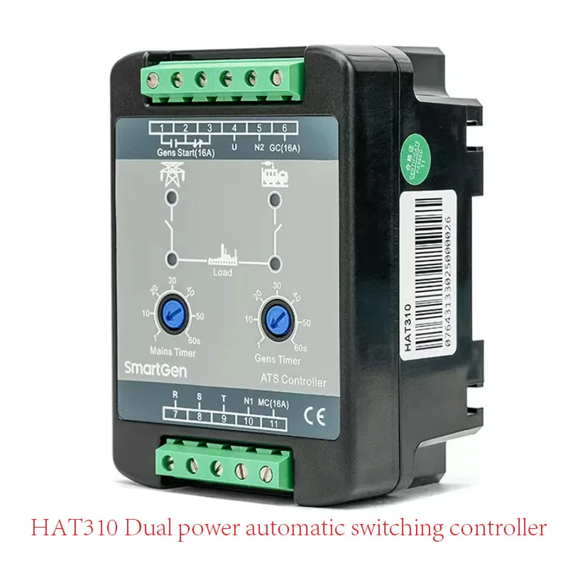 HAT310 Dual power automatic switching controller Original SmartGen ATS Controller,Diesel generator set control module