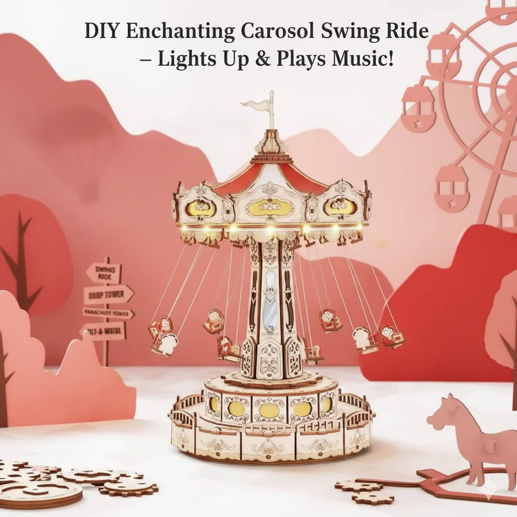 Musical Instrument Park - DIY Wooden Music Box Puzzle Swing