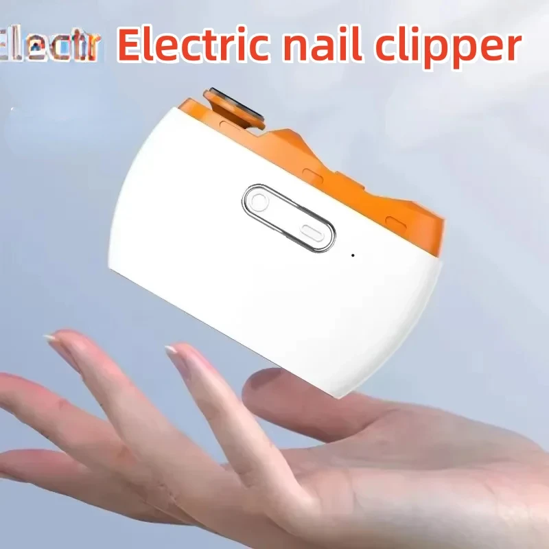 

2in1 Smart Electric Nail Clippers Automatic Polished Armor Trim Nail Clipper Smart Suitable For Children Nail Trimming