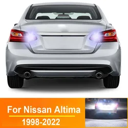 2Pcs Reversing Light For Nissan Altima 1998-2022 2005 2009 2010 2012 2016 2017 2020 Parts Accessories LED Backup Light Canbus