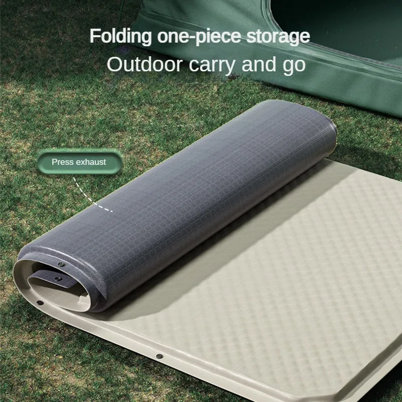 Self-charging Air Mat Self-filling Mat Camping Mattress Camping Bed Travel Inflatable Sleeping Mat with Pillow