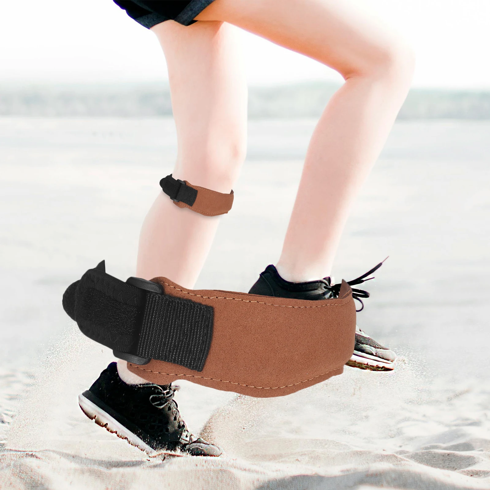 

Ergonomic Knee Brace Support Unisex Patella Strap Sports Basketball Elastic Sleeve Protective Band Comfortable Fit Men Women