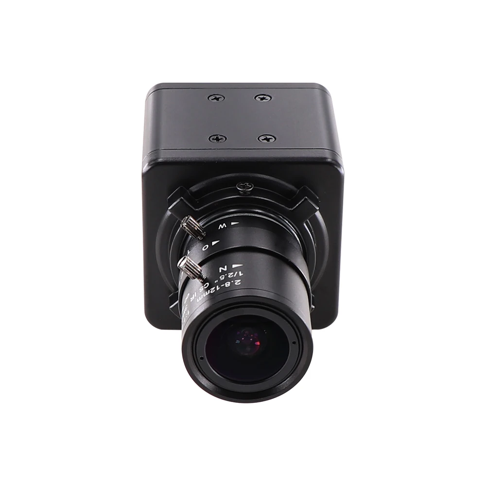 2MP Color Global Shutter High Speed 60FPS 1920x1080P CS Varifocal 2.8-12mm UVC Plug Play USB Camera