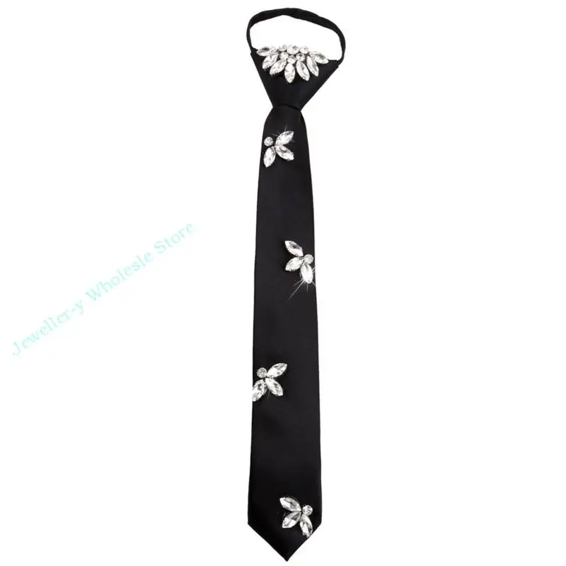 

R7UF Modern Gender Neutral Neckwear Sparkling Accents Professional And Casual Use