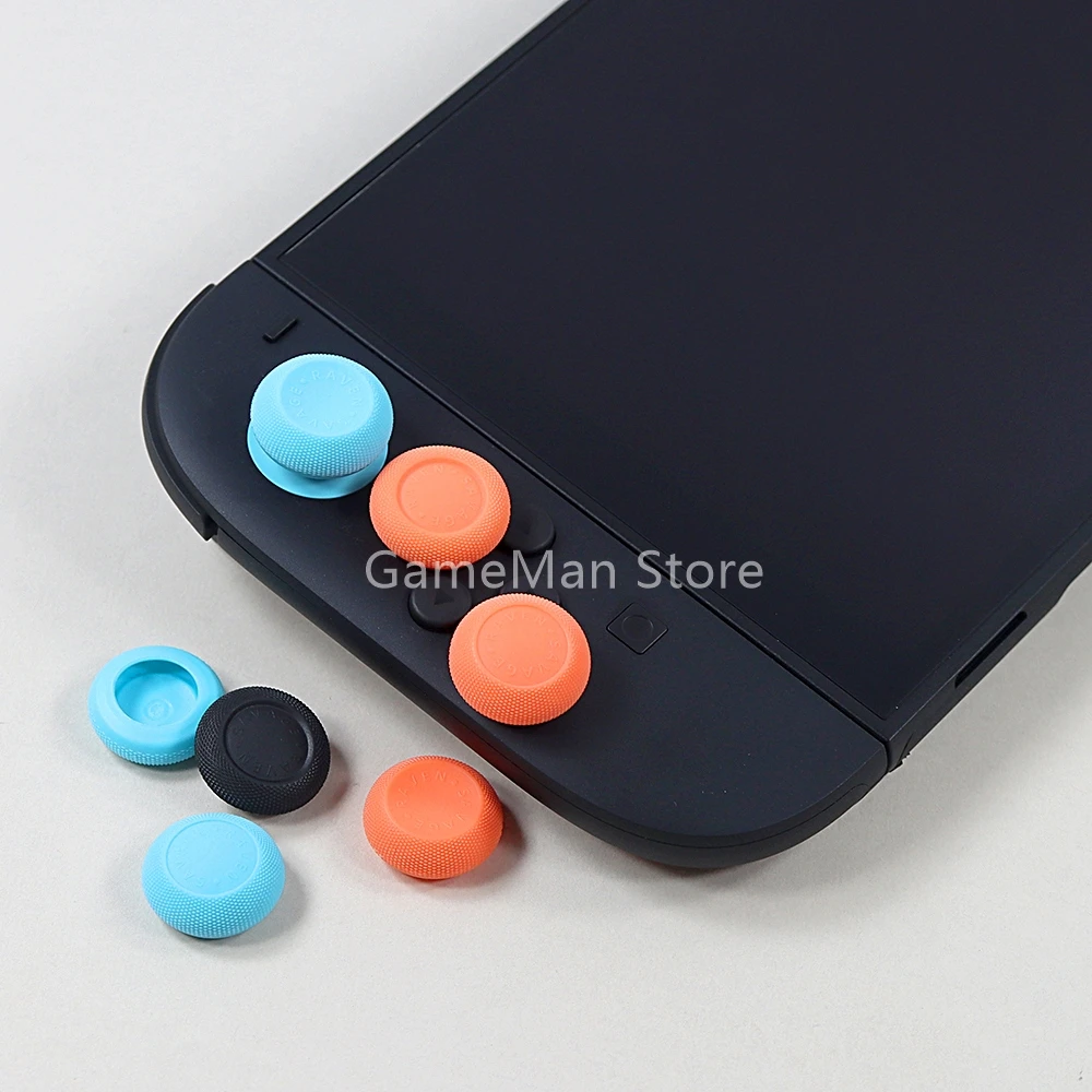 12 مجموعة 6 في 1 Skull & Co. مجموعة قبضة الإبهام لـ Switch2 قبعات عصا التحكم غير القابلة للانزلاق غطاء عصا التحكم لنينتندو سويتش 2 NS2