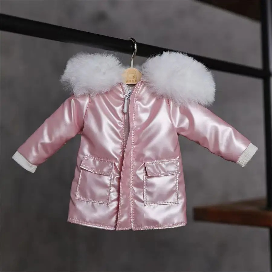 1/6 بليث ملابس دمى الزي الدافئة القطن معطف البدلة معطف الشتاء أسفل السترات دمية الملابس والاكسسوارات