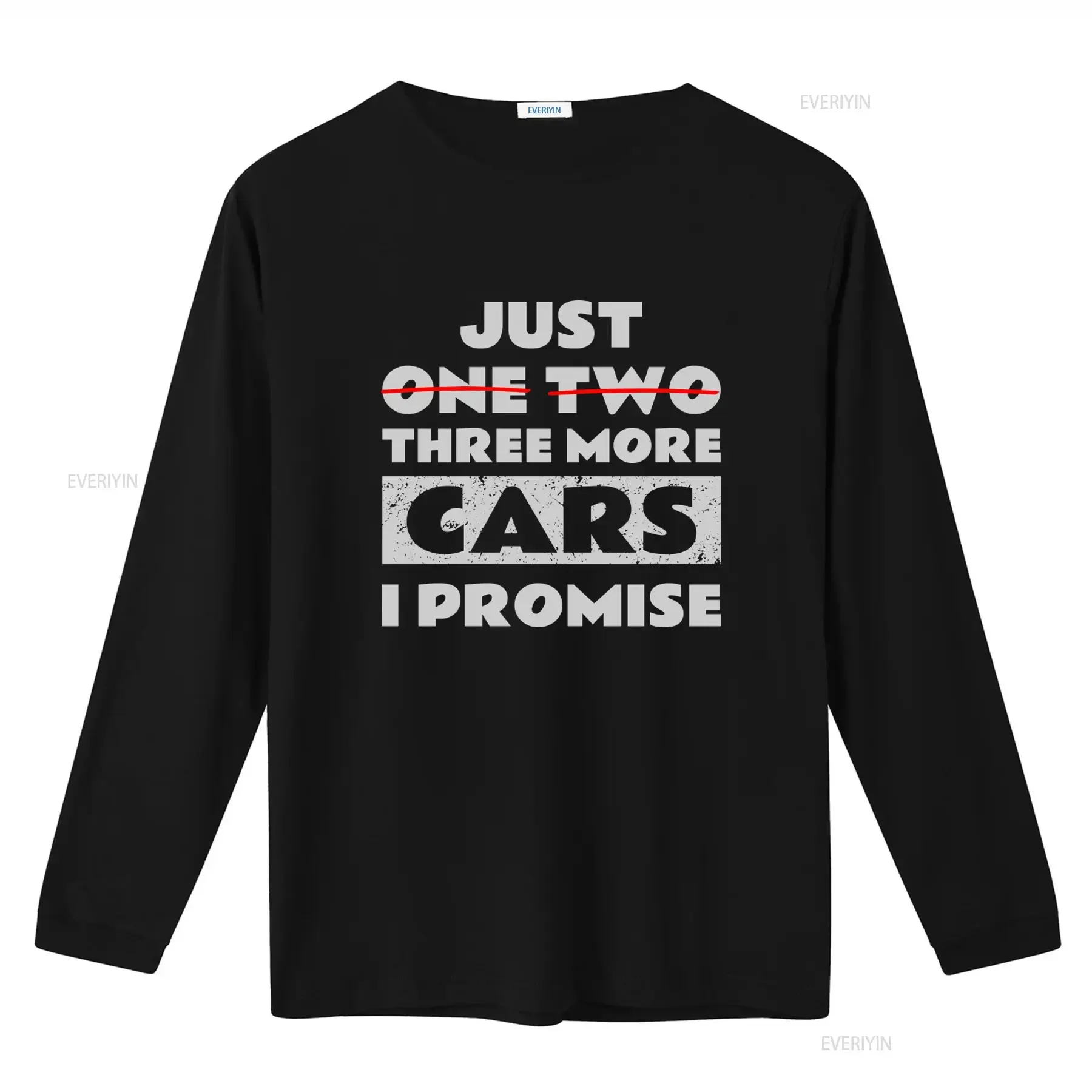 Just One Two Three More Cars I Promise Vintage Retro Funny Car Lover T Shirt Garage Collector Birthday  vintage Washed