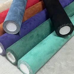 Self Adhesive Suede Fabric Sticky Leather Cloth Patch Sticker for DIY Sofa Table Chair Bag Shoes Bed Automotive Interio
