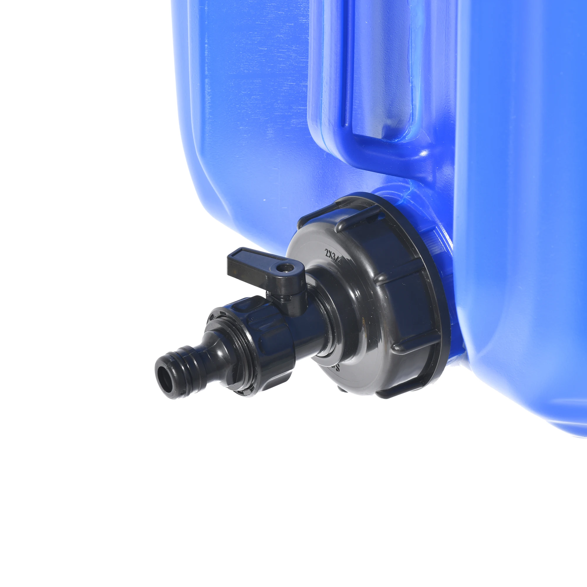 

3/4" IBC Adapter Female Thread Dispense Valve with Pacifier Spout Drain Fittings for Home Garden Irrigation Water Tank