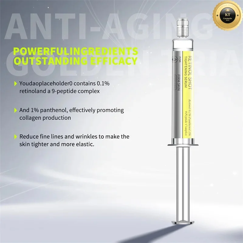 Retinol Firming Essence Lift Facial Nasolabial Folds Eye Fine Lines Hydrating Moisturizing Brighten Serum Skincare Korean Beauty