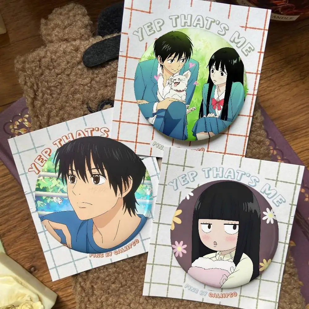 أنيمي كيمي ني تودوك ويكي جولة رائعة شارة دبابيس دبابيس الإبداعية للملابس قبعة ظهره هدية الملحقات #3