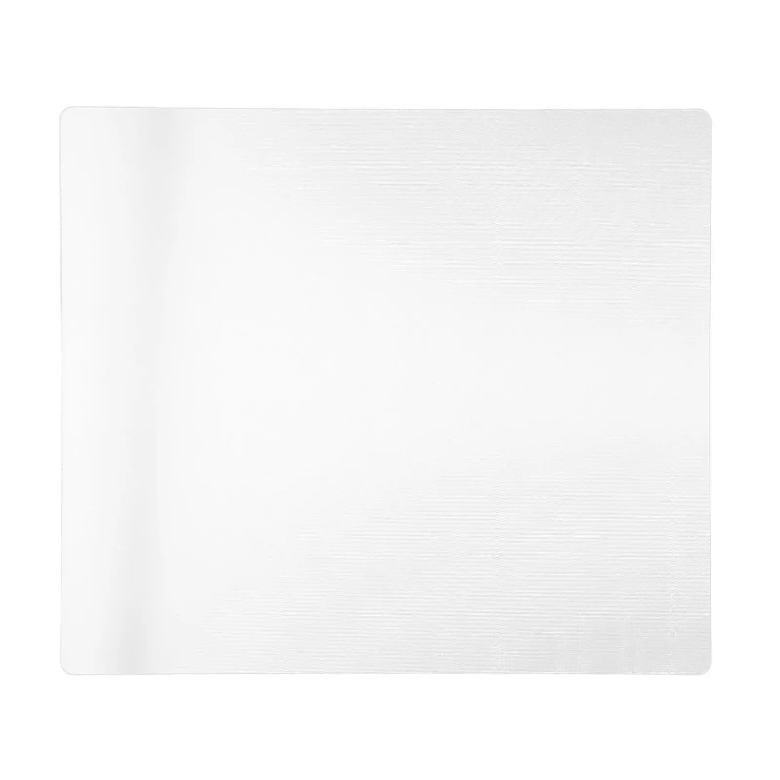 

400x450mm Transparent Glass Mouse Pad Clear Desk Mat for Gaming and Office Low Friction Surface Smooth Control Professional Use