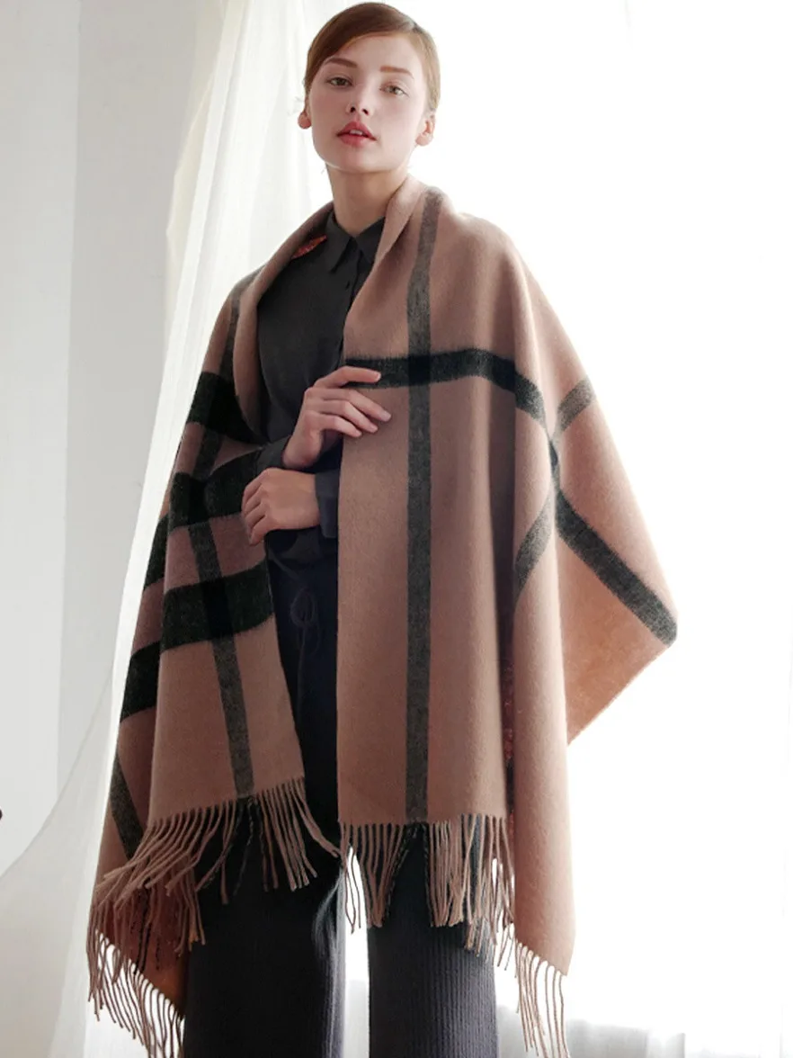 Echarpe-poncho-en-laine-a-carreaux-britanniques-double-face-pour-femme-ideale-pour-les-pieces-climatisees-au-printemps