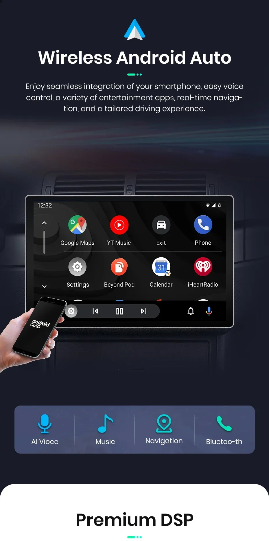 2K QLED Bildschirm Auto Radio Für Renault Clio 4 ZOE 2012-2019 Drahtlose CarPlay Android Auto Multimedia autoradi – Detail 18