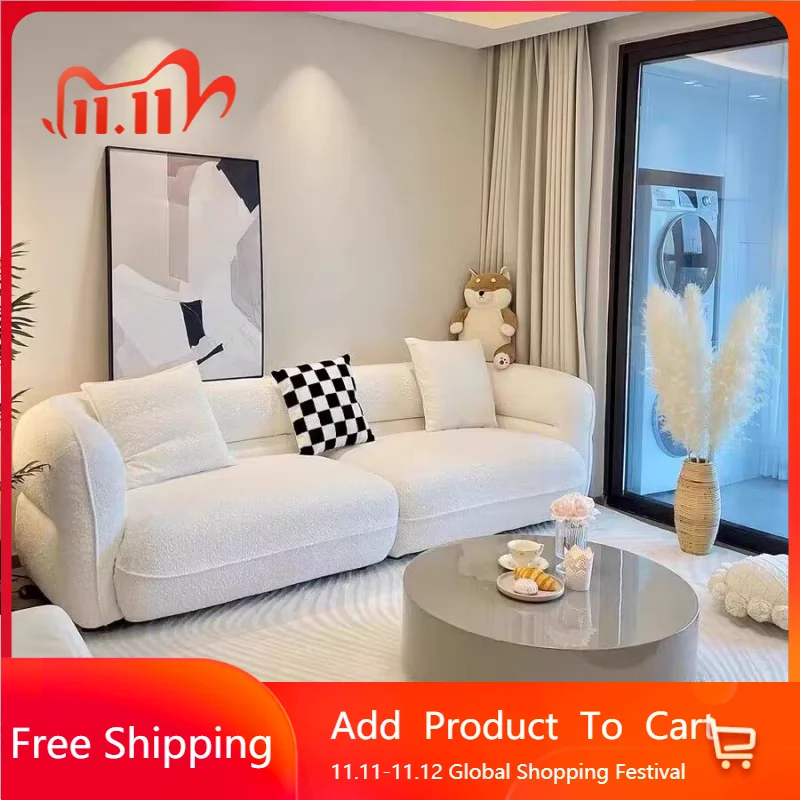 

Modern Luxury Living Room Sofa Modern Couch Multifunctional White Sofa Relaxing Unique Divano Divani Da Soggiorno Home Furniture