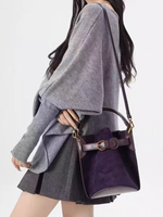 2025 Spring New Women's Bucket Bag Advanced Commuting Fashionable Single Shoulder Crossbody Bag High end design