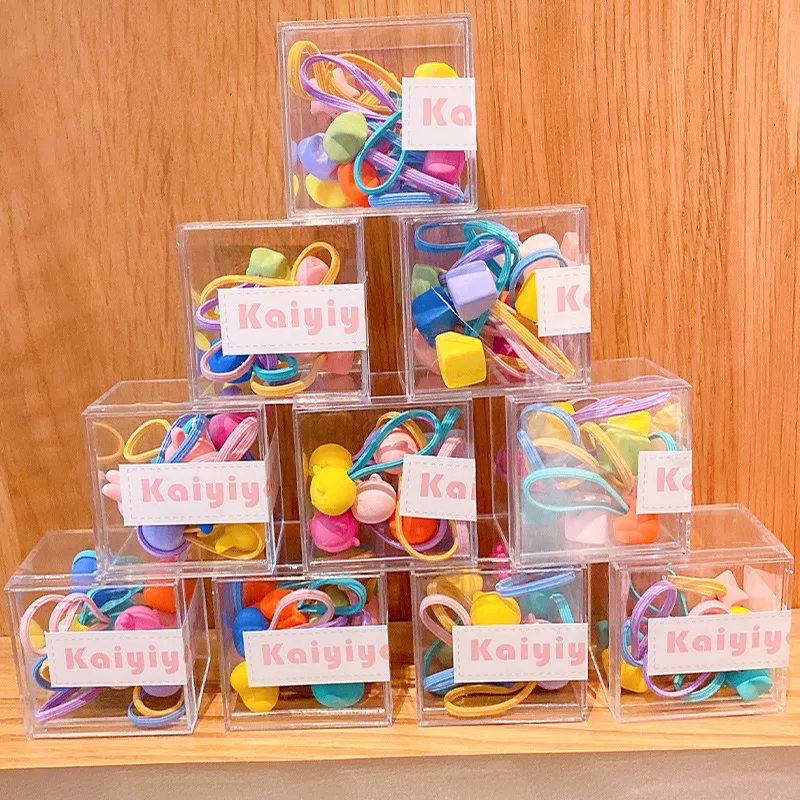 10 Stück Baby-Haargummis – keine Haarschäden, hochelastische Haarseile, Haarbänder für Kinder, Haarschmuck für Mädchen – Detail 9