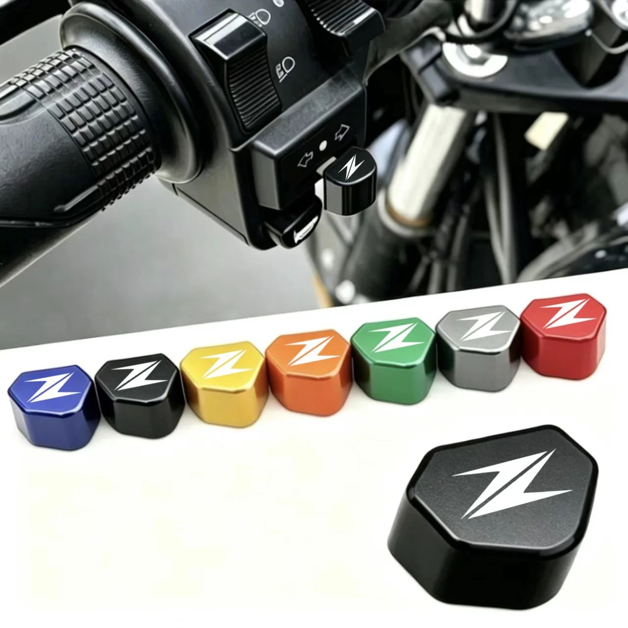 Kawasaki Zseries Motorcycle Steering Signal Button Latest Front Lamp Switch Device Applicable to Kawasaki Z series Models