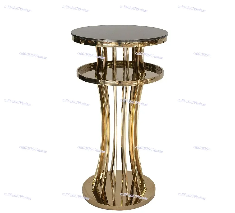

Table and chair KTV clear bar folk bar table and chair combination retro high bar table