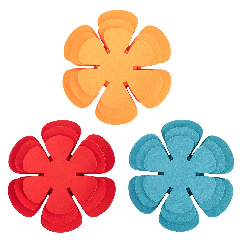 12pcs Felt Pad Pot Pan Protector Anti Scratch Divider Pads Prevent Scratching Separate Protect Surfaces Non-stick Pans