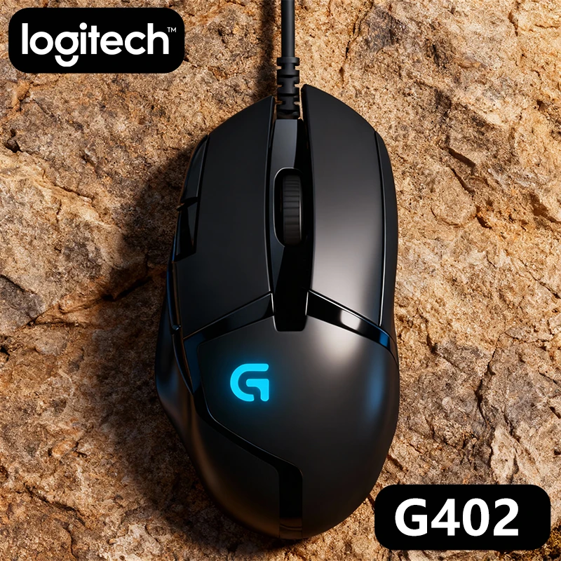 

Высокоточная мышь Logitech G402 с 32-битным ARM-процессором, 500 IPS, 20 млн кликов, противоскользящий дизайн для соревновательных турниров G203