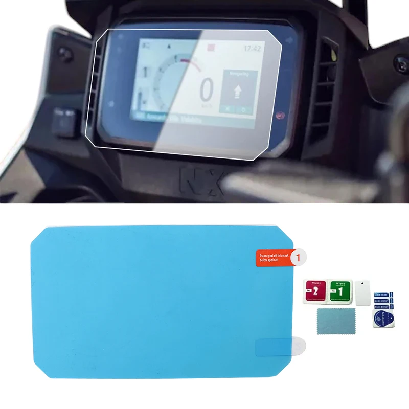 For Honda NX500 NX 500 2024 Motorcycle Accessories Dashboard Screen Protector Screen TPU Protectation Membrane
