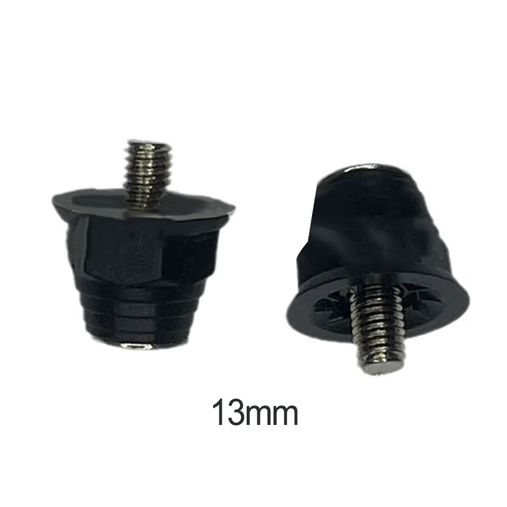 12pcs 축구 부츠 스터드 13mm 16mm M5 축구 운동화 클리트 미끄럼 방지 나사 나사 교체 스파이크 축구 스터드 ﻿