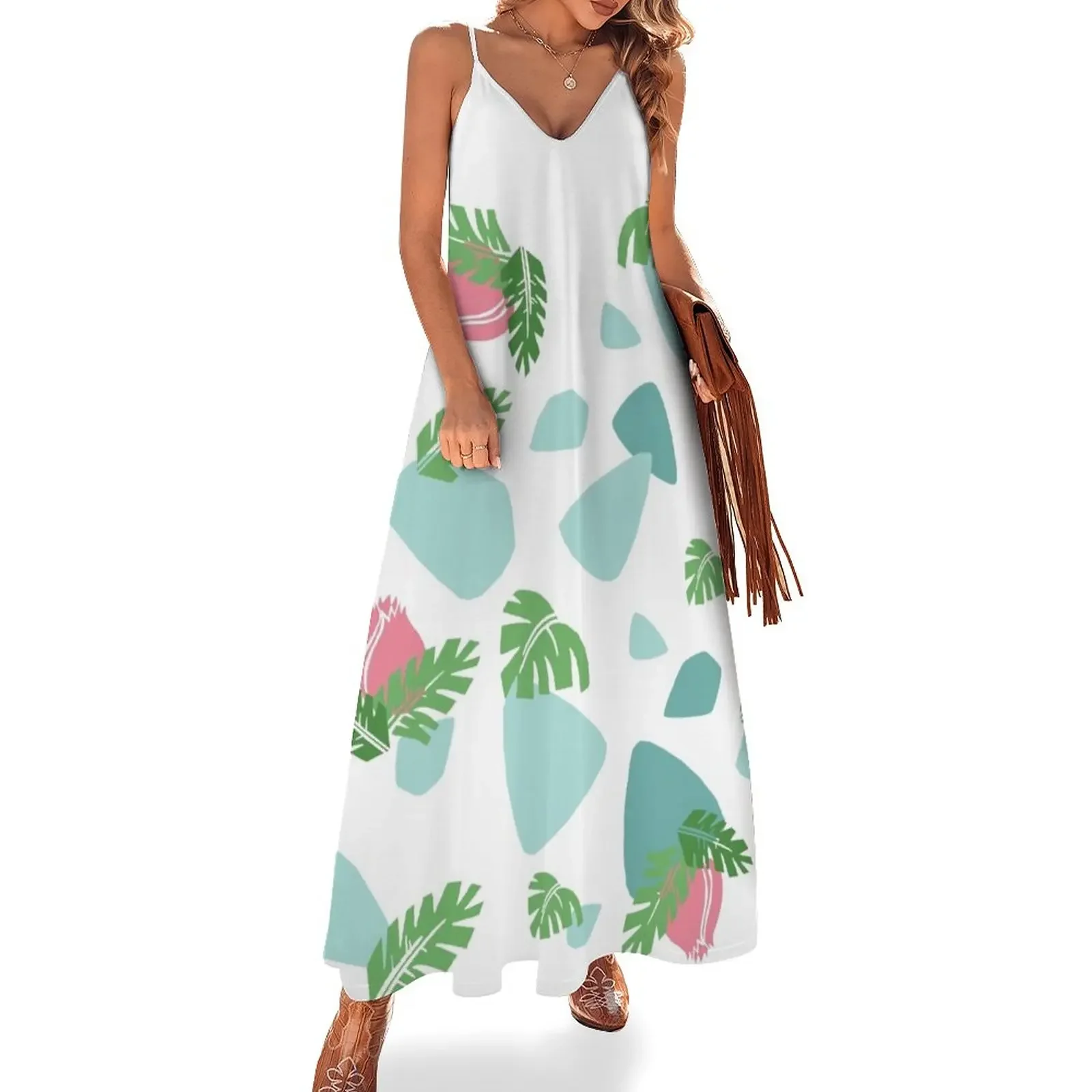 

Ivysaur Pattern Sleeveless Dress luxury evening dresses for women 2025 elegant women's dresses sale Dress