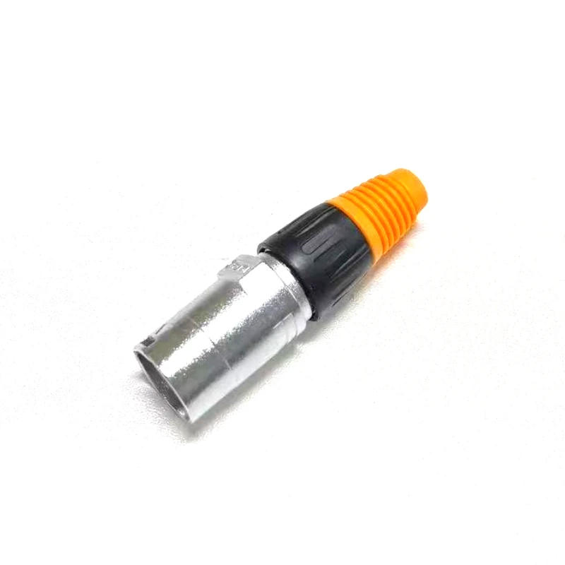 1pc RJ45 Male Aviation Plug Waterproof Connector Network Adapter Ethernet NetworkConverter Panel Mount Straight Adapter