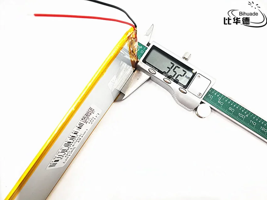 Bateria de íon de lítio polímero 3.7v, 5000mah 3564150, para tablet pc 7 polegadas 8 polegadas 9 polegadas gps, mp3,mp4
