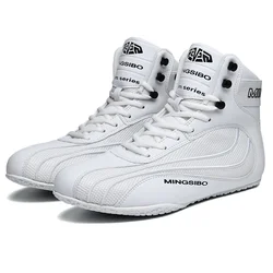 Sapatos de luta profissional para homens e mulheres, tênis de boxe unissex, respirável, alta qualidade, novo, 2023