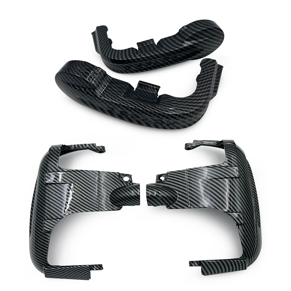 Para BMW RR1150GS R1150RT fibra de carbono cubierta de bujía de encendido de motocicleta barra de choque Protector de cilindro protectores de cabeza 2004-2005