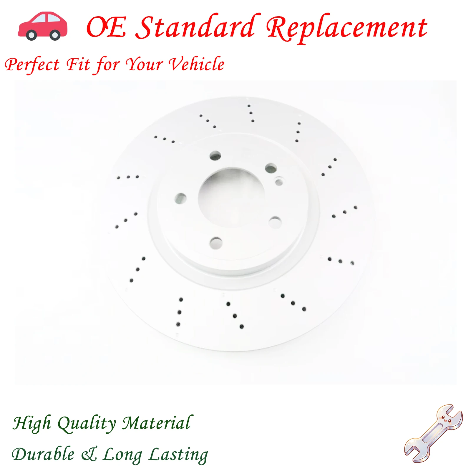 

Suitable for Mercedes-Benz G-CLASS W463 AMG G63 Rear Brake Disc A4634230000 Auto Parts