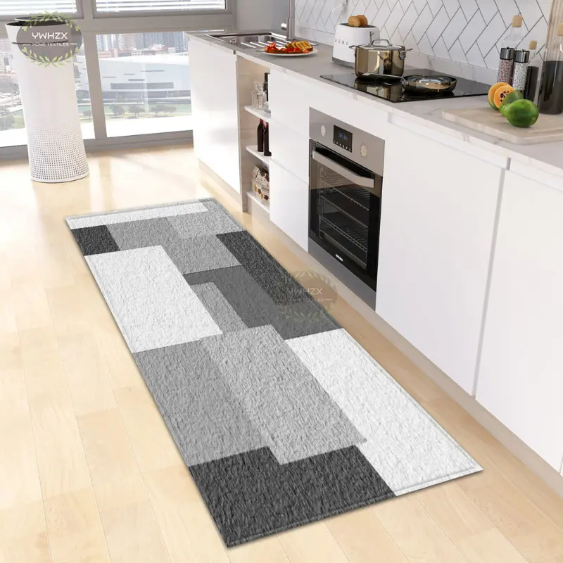 

Modern Kitchen Carpet Home Entrance Doormat Bedroom Living Room Children Decor Rug Hallway Bedside Bathroom Anti-Slip Floor Mat