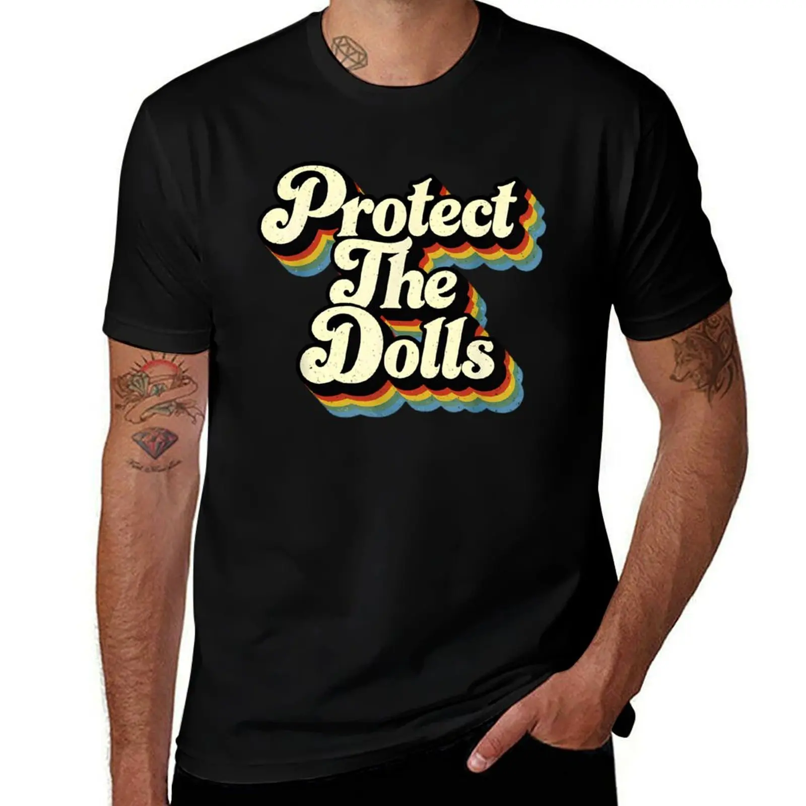 Protect The Dolls T-Shirt Soft Anti-Shrink Cotton Tee