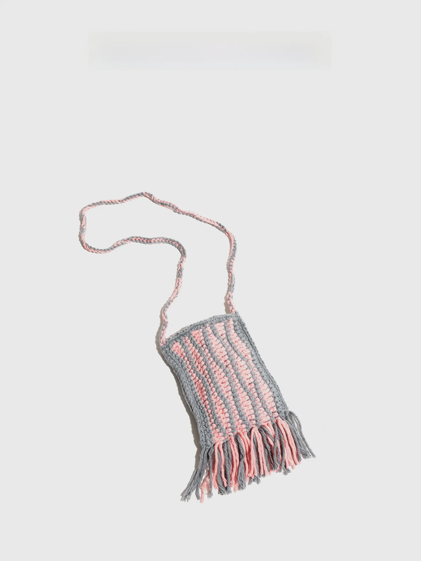 faye-kaiean-fringed-crochet-crossbody-bag-women's-vacation-handbag-color-block-woven-design-soft-polyester