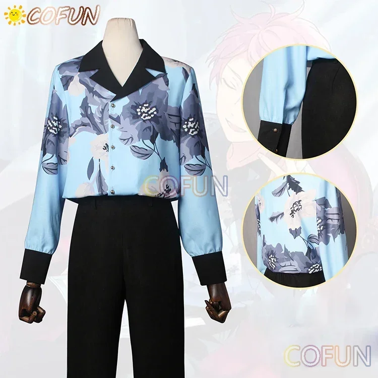 COFUN [Customized] Game Ensemble Stars Itsuki Shu Cosplay Costume Anime Clothing Party Suit Shirt Pants Halloween Uniforms